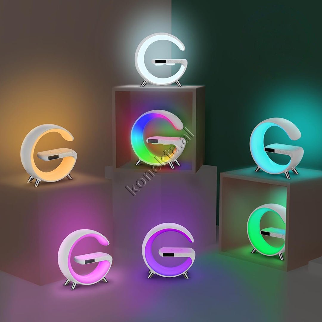 tjetertjeter Wireless Charger with LED RGB Light and Bluetooth Box - Thumbnail 19