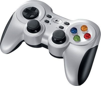 Logitech F710 Controller, Wireless, Silver - Image 1