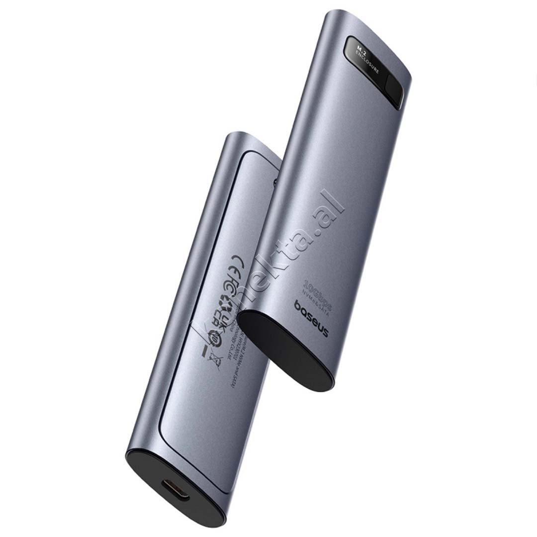 Baseus SSD M.2 NVME Dhe SATA Reader, Type-C - Thumbnail 4