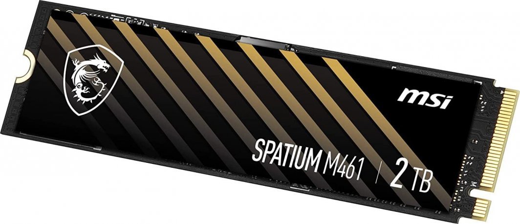 MSI Spatium M461 SSD, 2TB, M.2 2280 PCI-E x4 Gen4 NVMe - Thumbnail 3