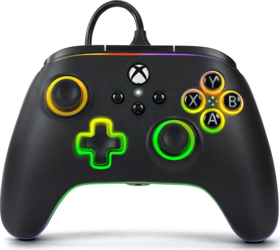 PowerA XS Advantage Lumectra Controller, Wired, Black - Image 1