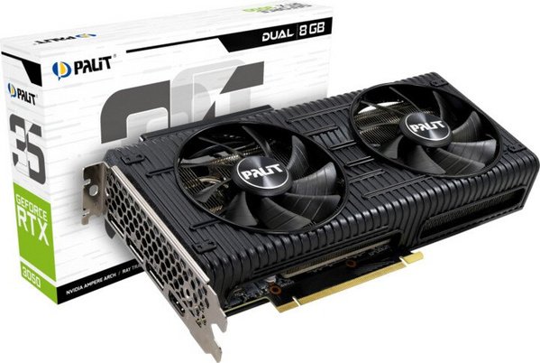 PALiT GeForce RTX 3050 Dual 8GB GDDR6 Graphics Card - Thumbnail 22