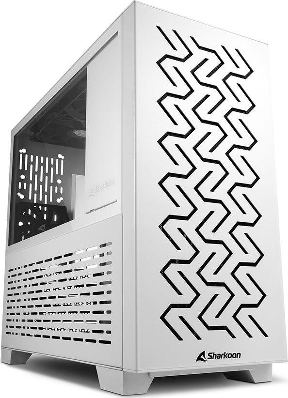 Sharkoon MS-Z1000 Case, White, Mini Tower - Image 1