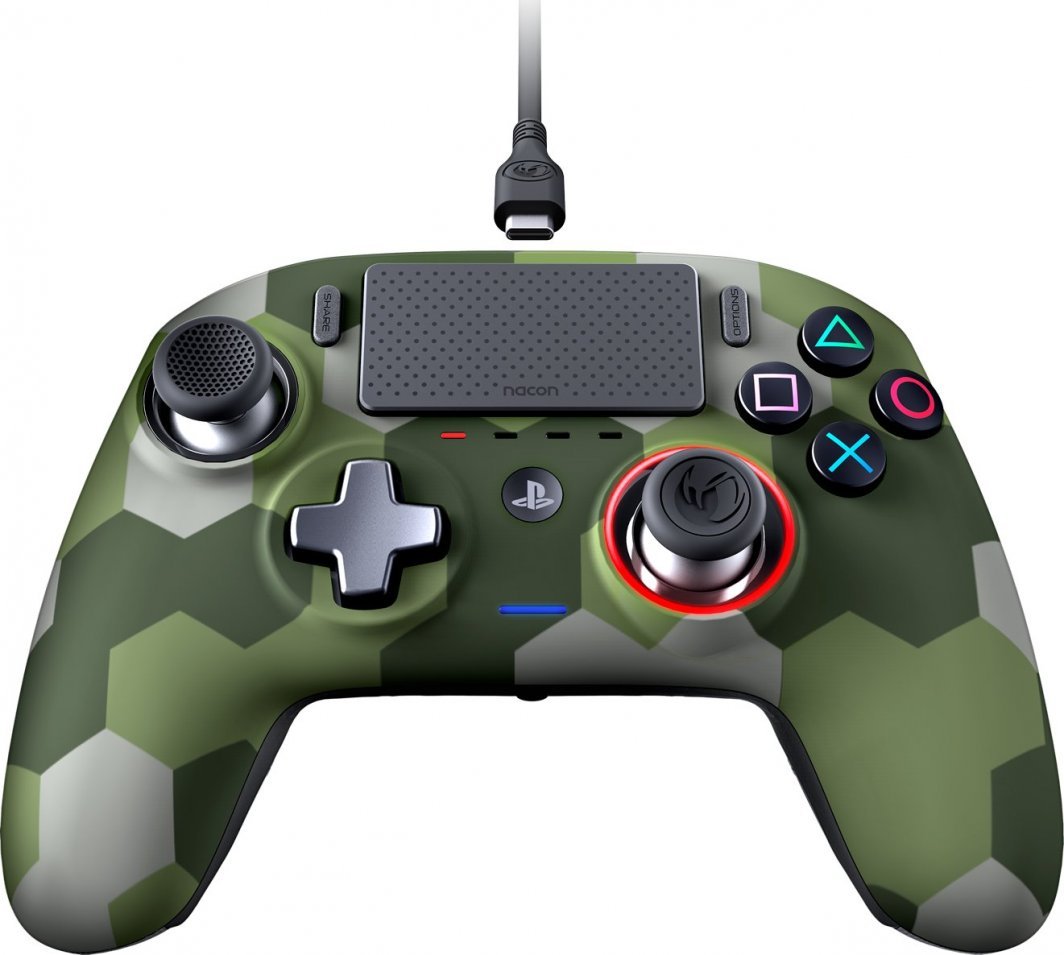 Nacon Revolution Pro Controller, Wireless, Green - Thumbnail 2