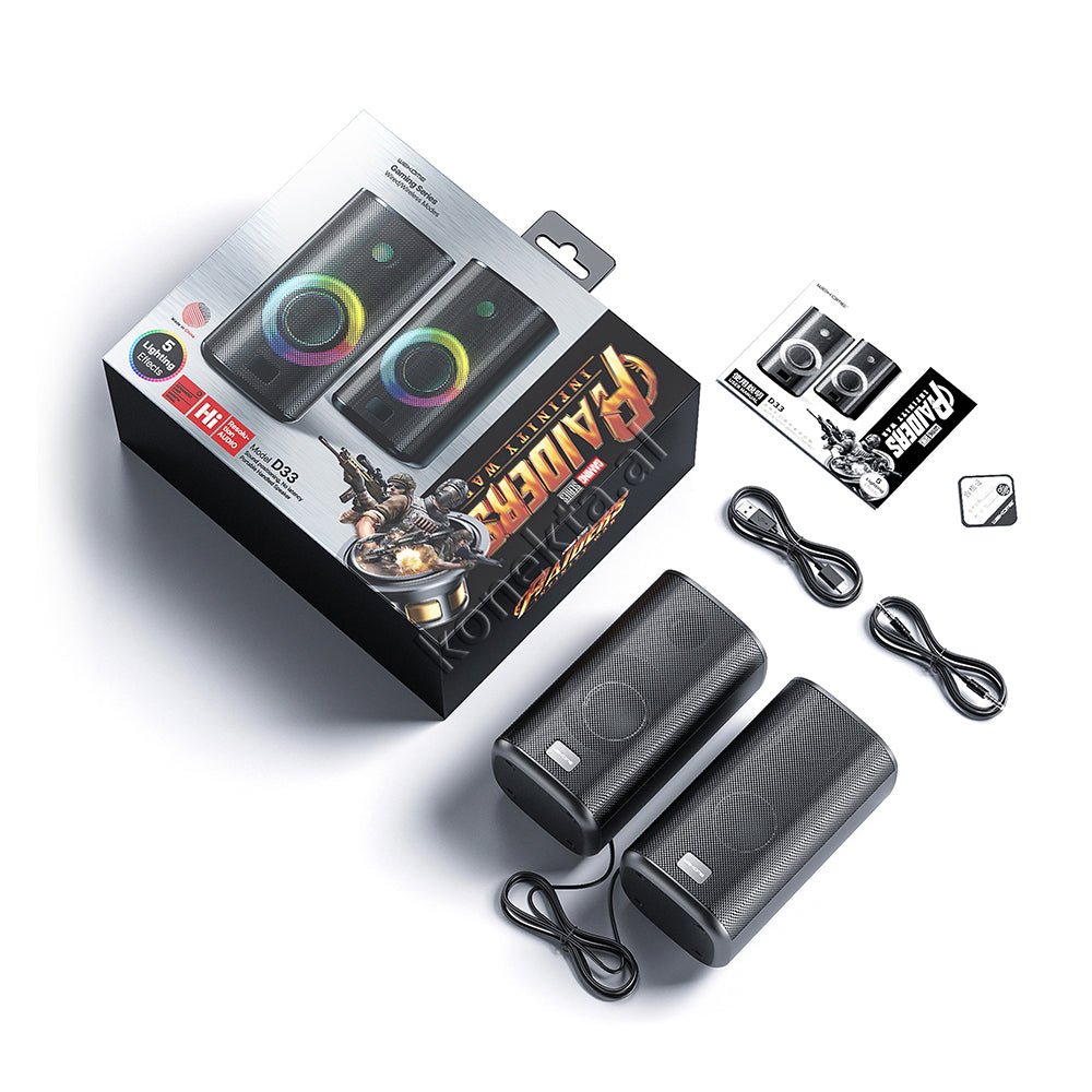 REMAX WK Bluetooth Speaker with RGB Light - Thumbnail 3