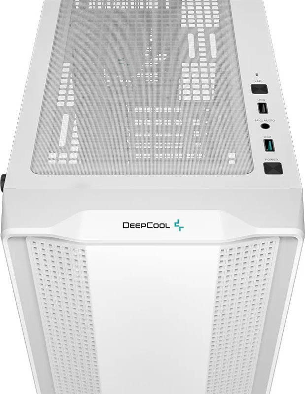 Deepcool CC560 V2 Case, White, Midi Tower - Thumbnail 3