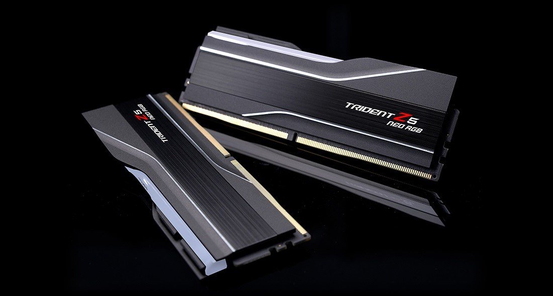 G.Skill Trident Z5 Neo RGB Memory 32 GB (2 x 16 GB) DDR5 6000 MHz - Thumbnail 7