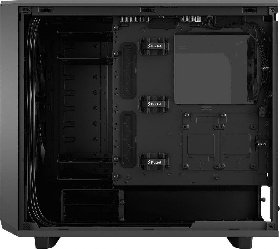 Fractal Design Meshify 2 TG Light Tint Case, Grey, Midi Tower - Thumbnail 12