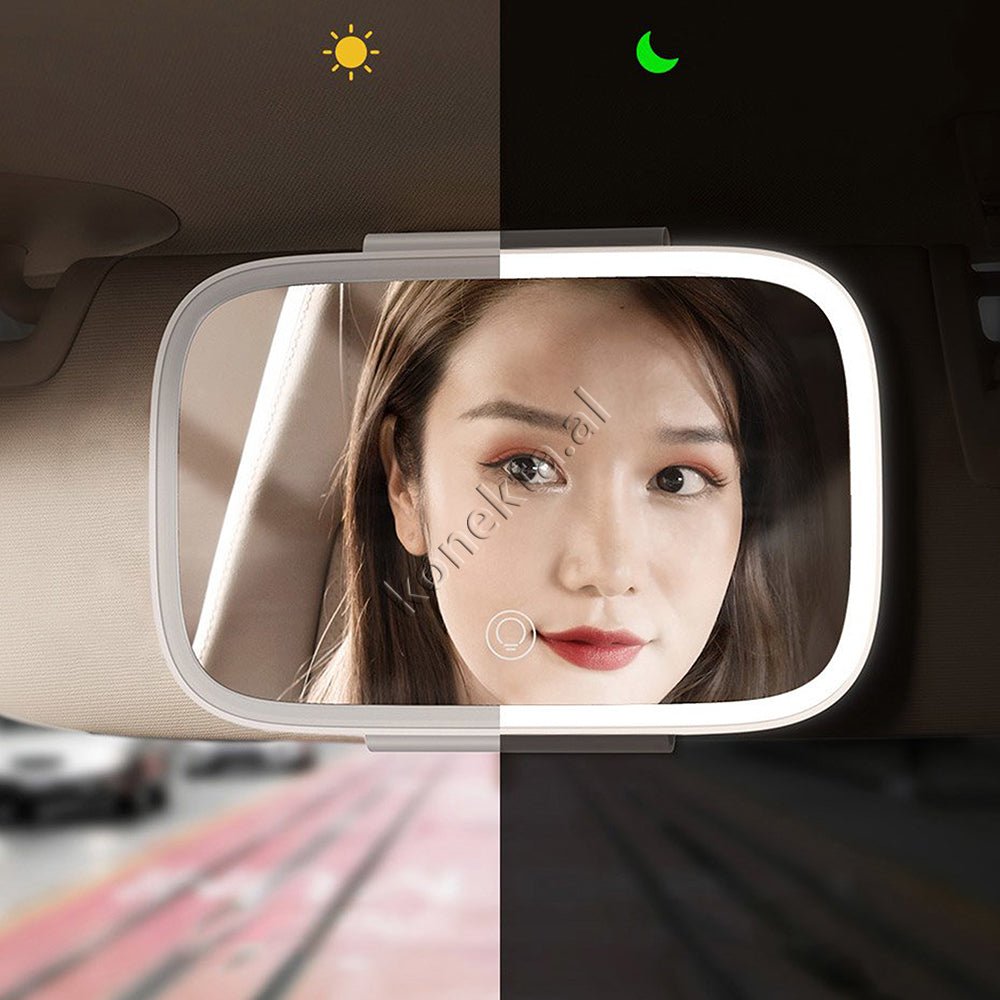 Baseus Delicate Queen Car Makeup Mirror with Light - Thumbnail 15