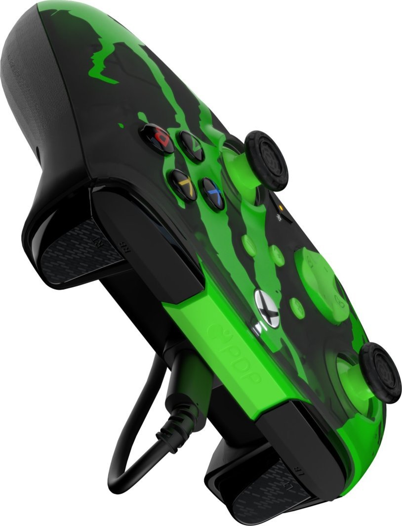 PDP XS Rematch Controller, Wired, Black / Green - Thumbnail 30
