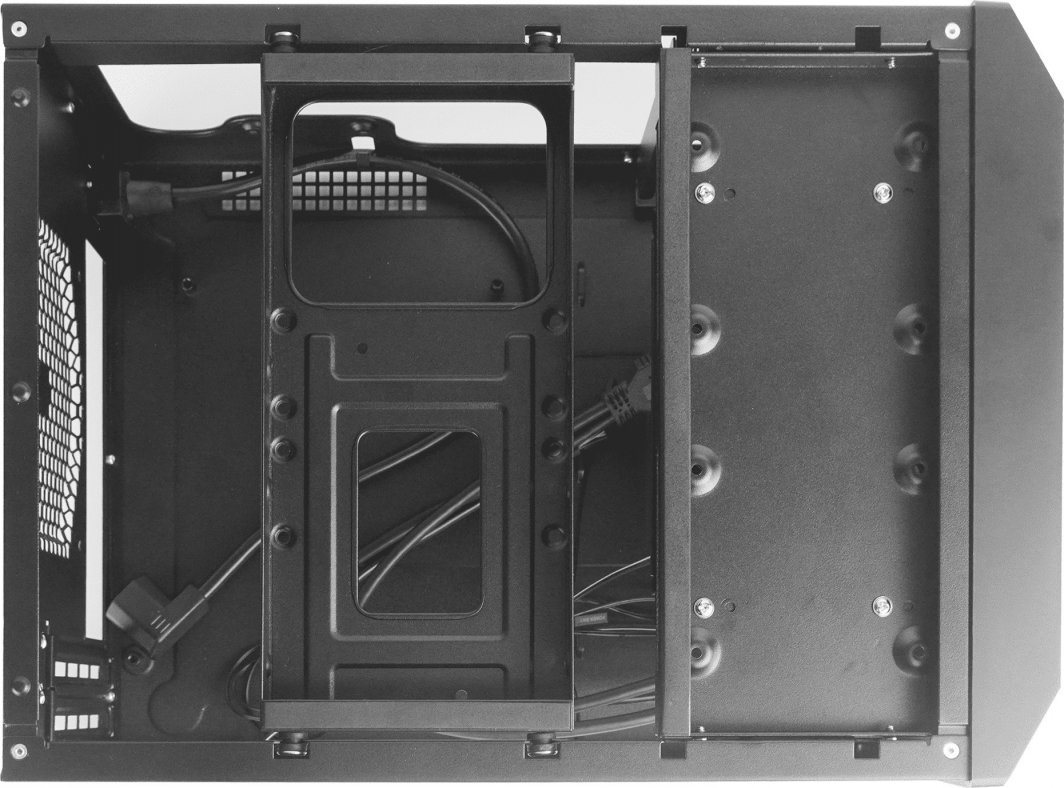Chieftec Pro Cube Mini CN-01B-OP Case, Cube Tower, Black - Thumbnail 7