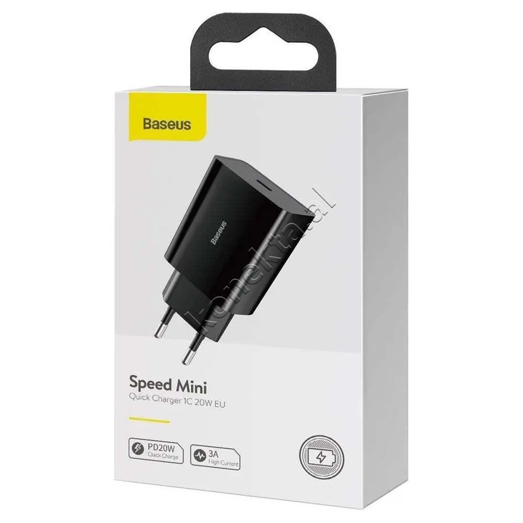 Baseus 20W Charger with Type-C Port - Thumbnail 2