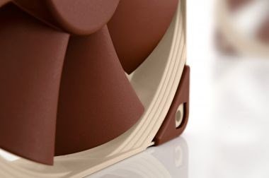 Noctua NOC-NF-F12-PWM Fan, 12 cm, Beige / Brown - Thumbnail 6