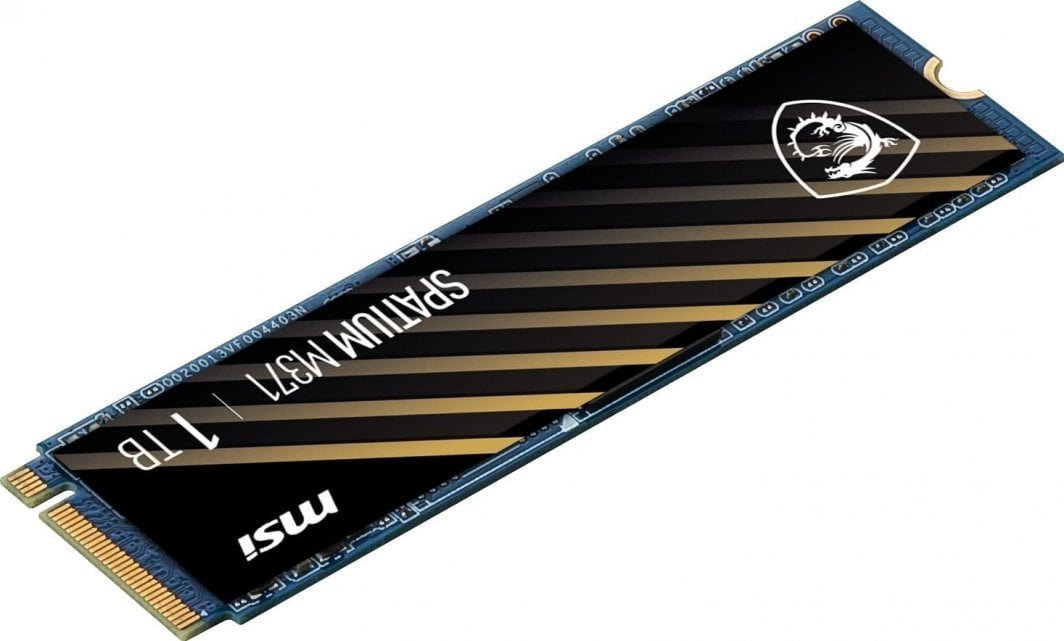 MSI Spatium M371 SSD, 1TB, M.2 2280 PCI-E x4 Gen3 NVMe - Thumbnail 4