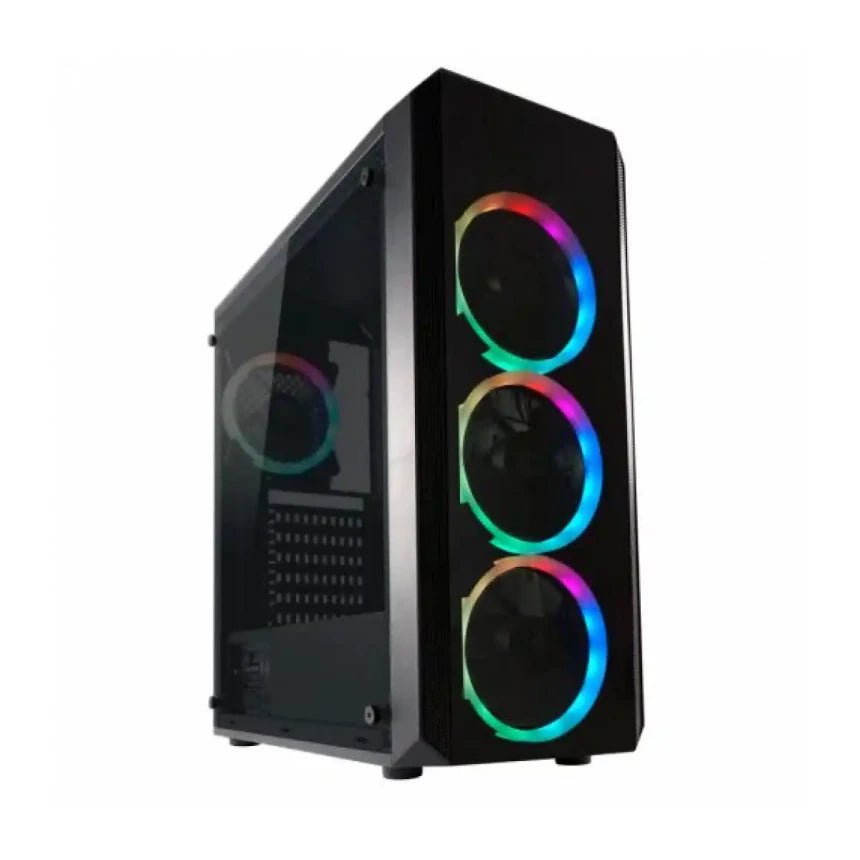 Breeze Core PC Build Desktop, RTX 4060, AMD Ryzen 7 5700X, 32GB RAM, 1TB SSD - Image 1