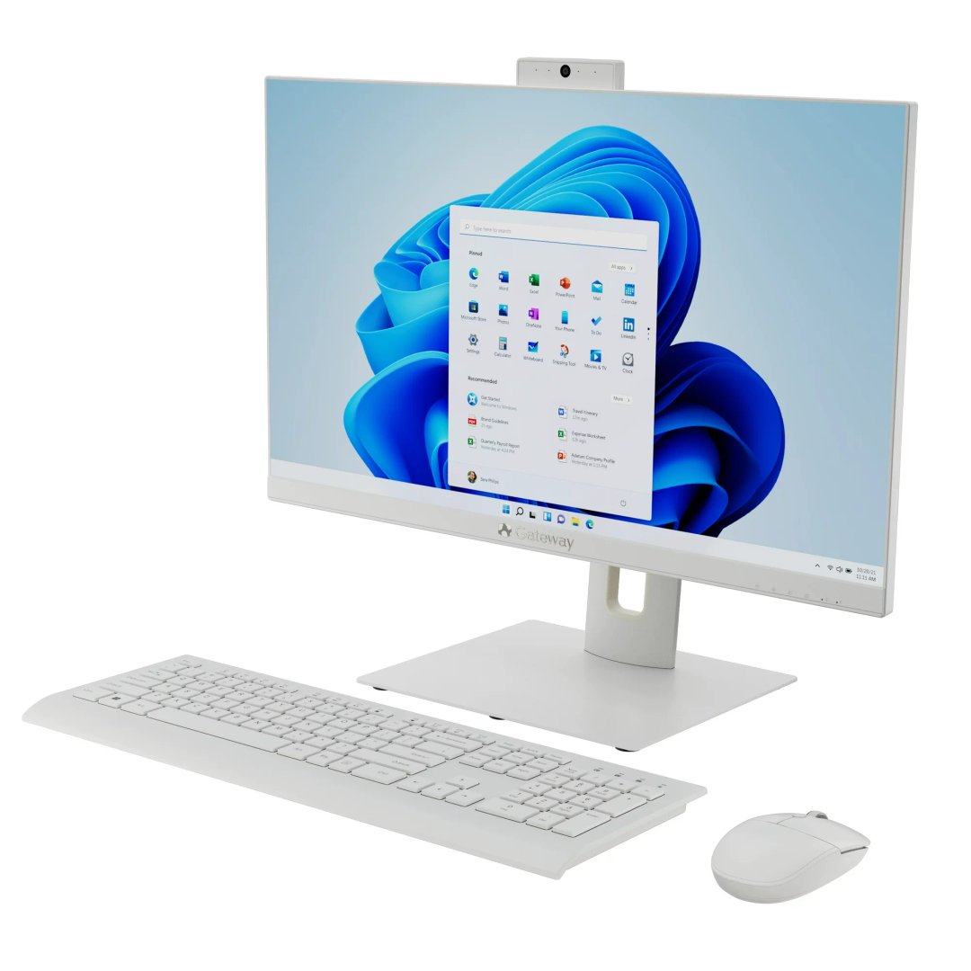 Acer Gateway All-in-One, 23.8" Screen, 8GB RAM, 128GB SSD - Thumbnail 2