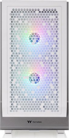 Thermaltake Ceres 300 TG ARGB Case, Snow White, Midi Tower - Thumbnail 2