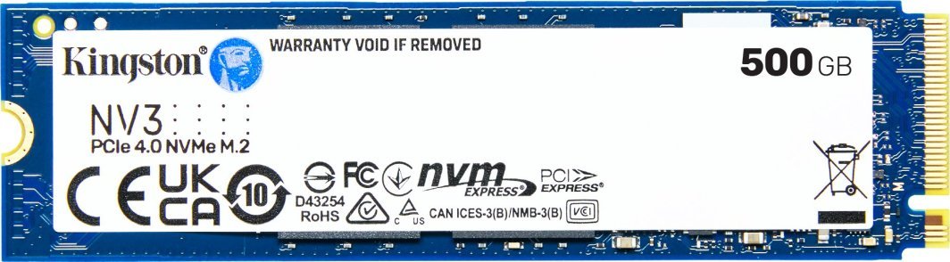 Kingston SNV3S SSD 500GB M.2 2280 PCI-E x4 Gen4 NVMe - Thumbnail 12