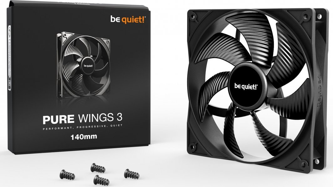Be quiet! Pure Wings 3 Cooler, 140 mm - Thumbnail 3