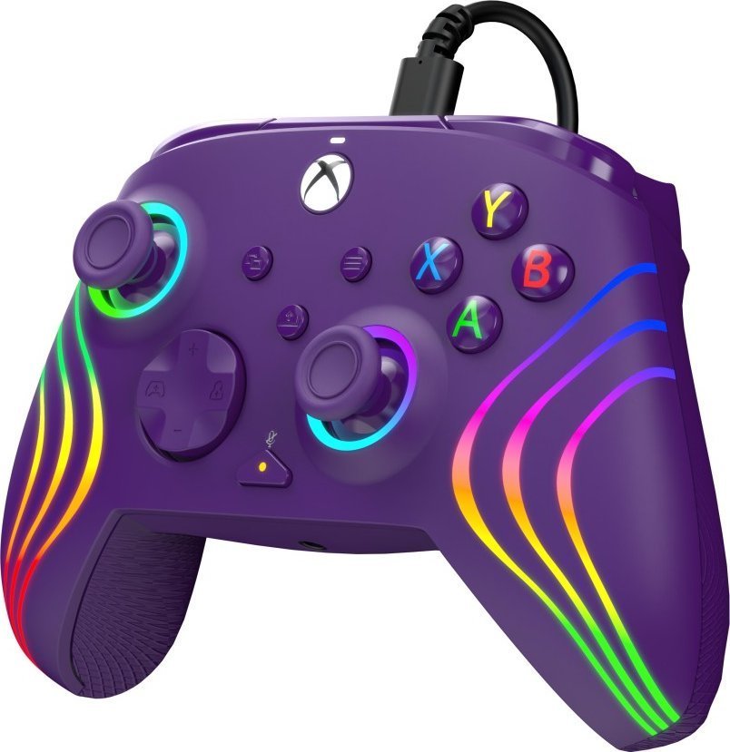 PDP XS Afterglow WAVE Controller, Wired, Purple - Thumbnail 9