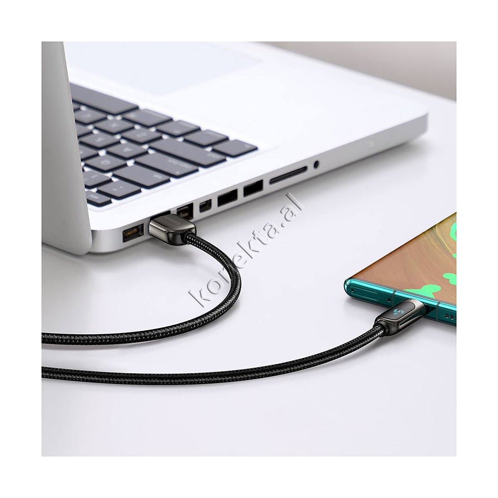 Baseus Fast Charge 5A Cable, 1m, Black - Thumbnail 6