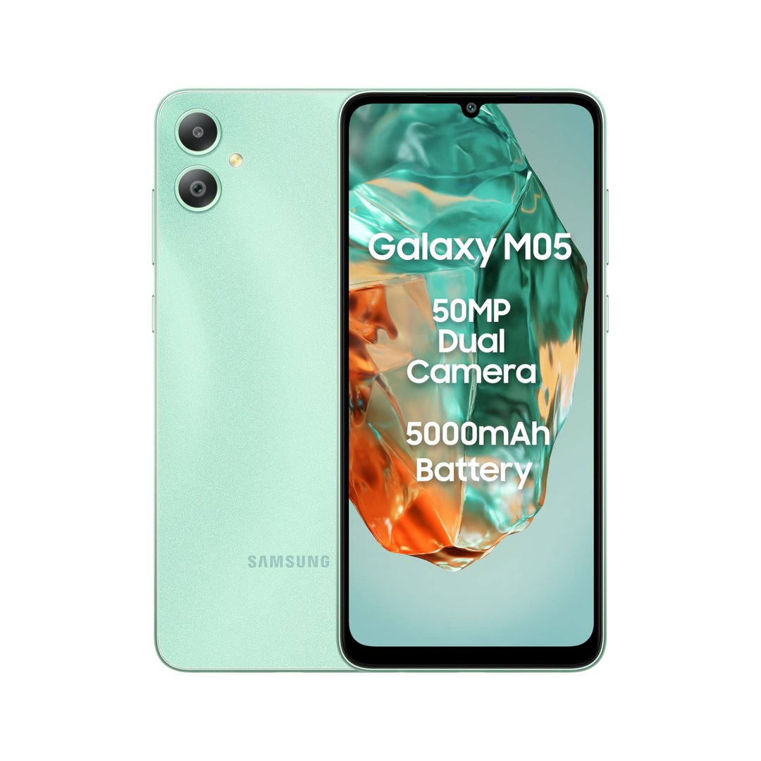 Samsung Galaxy M05, 4/64GB, Mint Green - Image 1