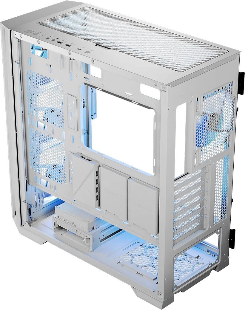 Modecom Horizon Flow ARGB Case, White, Midi Tower - Thumbnail 4