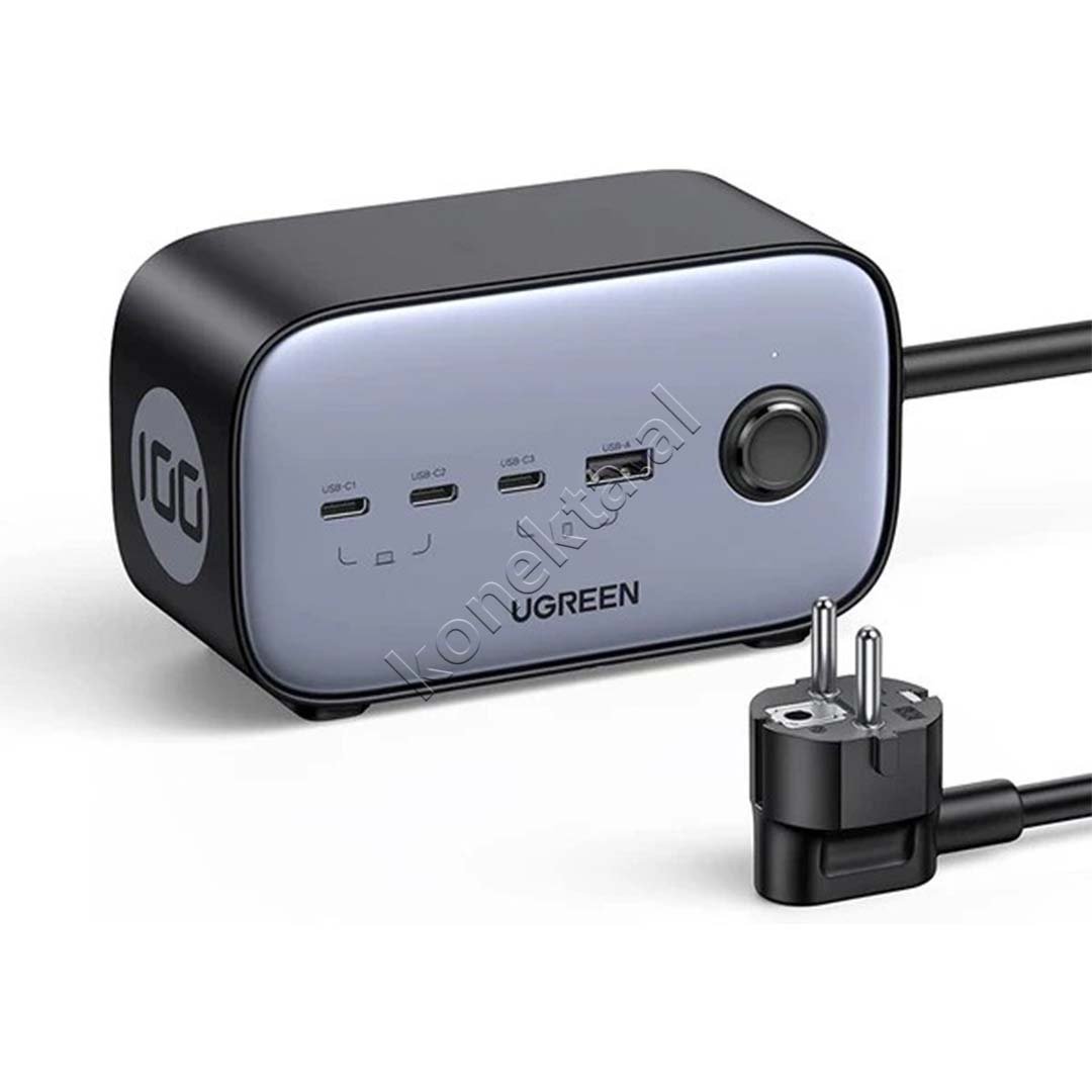 UGreen 100W Charger, Gray - Thumbnail 3