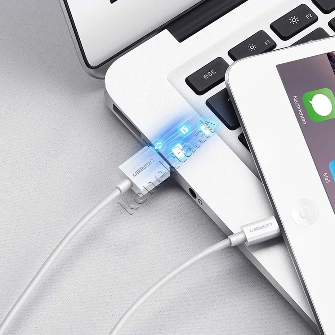 UGreen USB-A to Lightning Cable, White, 1m / 1.5m - Thumbnail 9