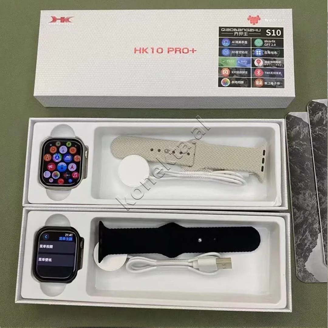 tjetertjeter HK10 PRO+ Smartwatch, Bluetooth, 2.02-inch AMOLED - Thumbnail 9