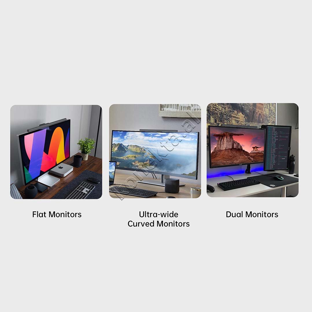 Choetech LED Light for Monitor, Warm / Cool Light - Thumbnail 9