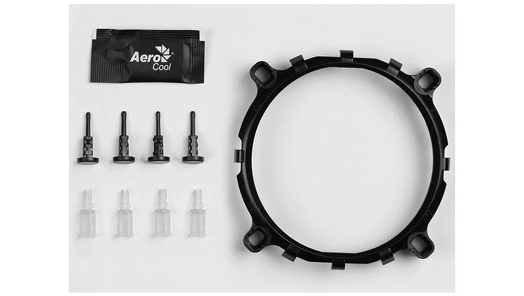 Aerocool Air Frost 2 CPU Cooler, 110W TDP, 9cm, Black - Thumbnail 4
