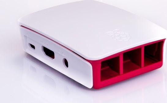 Raspberry Pi 3 / 3B / 3B+ Case, White - Thumbnail 2