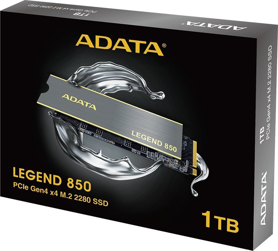 ADATA Legend 850 SSD, 1TB, M.2 2280 PCI-E x4 Gen4 NVMe - Thumbnail 7