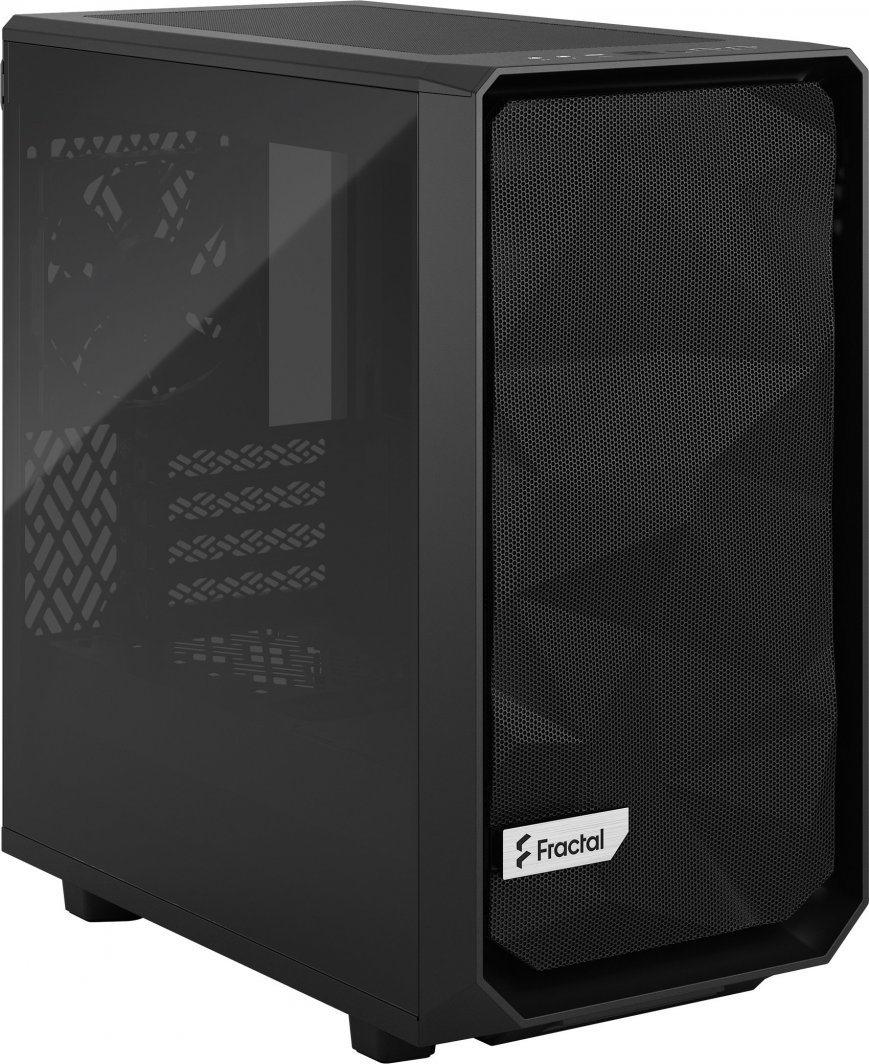 Fractal Design Meshify 2 Mini Case, Black, Mini Tower - Thumbnail 10