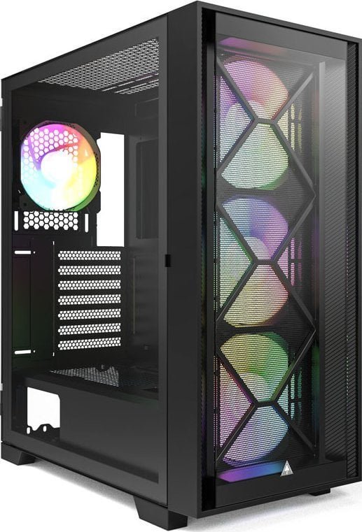 Montech AIR 1000 Premium Case, Black, Midi Tower - Image 1