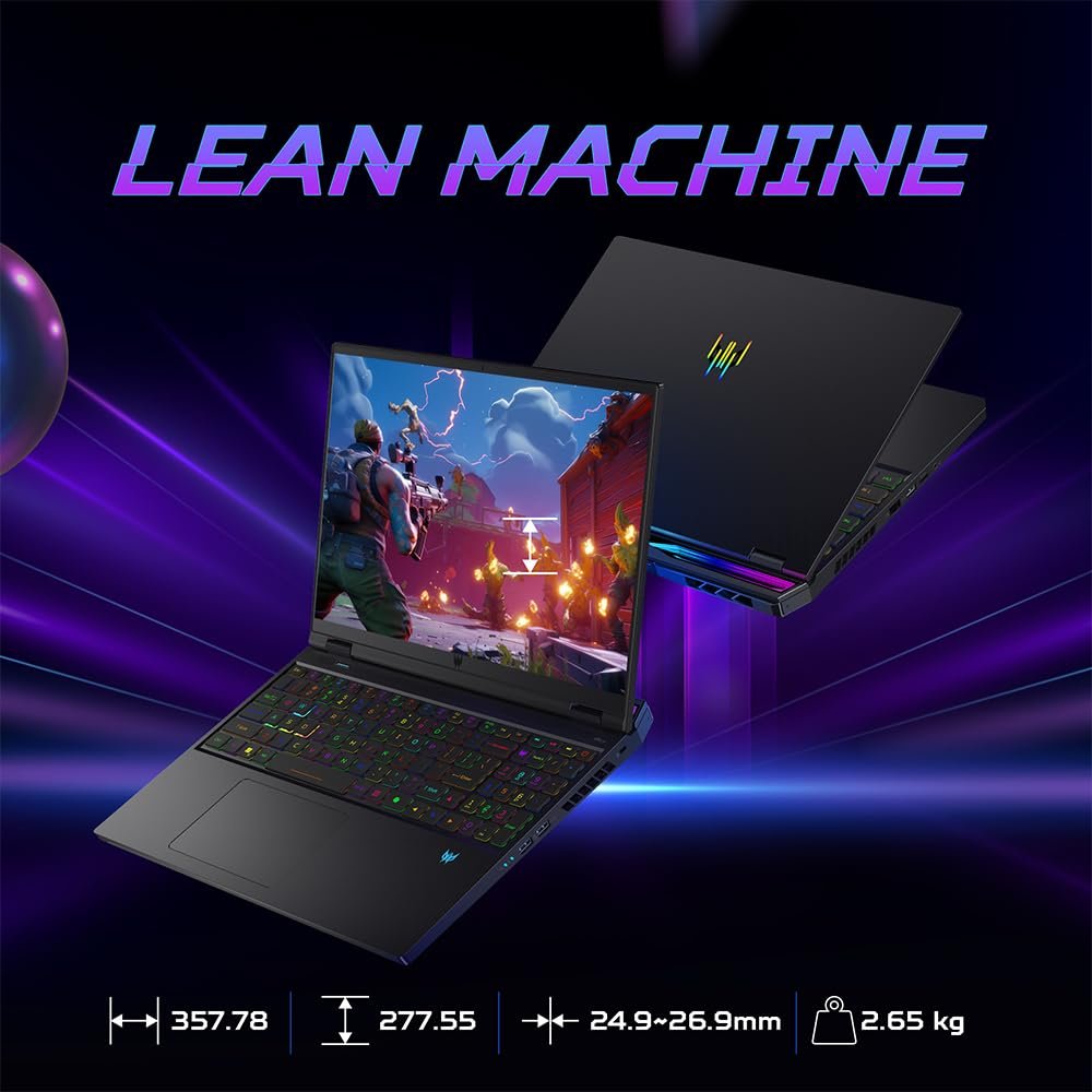 Acer Predator Helios 16 Gaming Laptop, 16 Inch, 32GB RAM, 1 TB SSD - Thumbnail 3