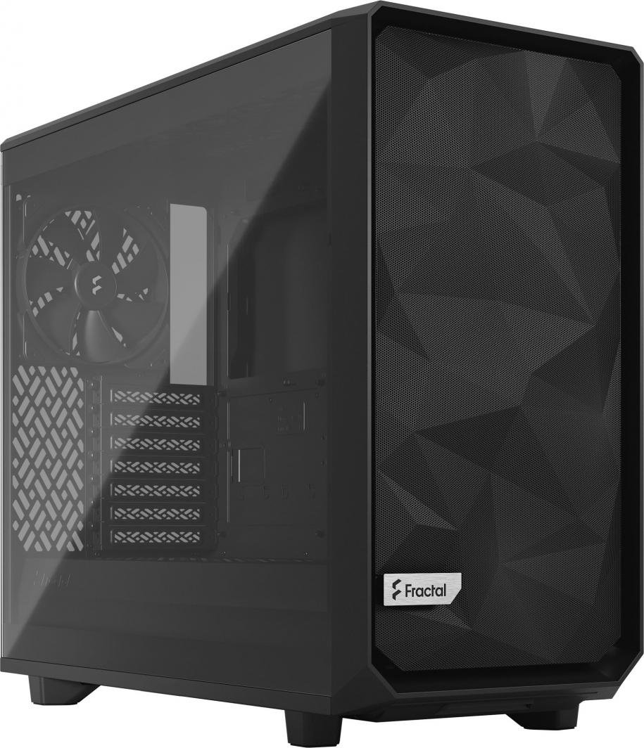 Fractal Design Meshify 2 Lite TG Light Tint Case, Midi Tower - Image 1