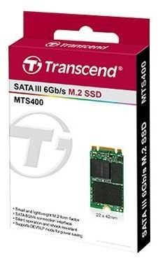 Transcend MTS400 SSD, 32GB, M.2 2242 SATA III - Thumbnail 2