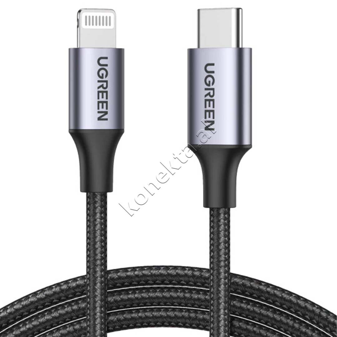 UGreen USB-C to Lightning Cable, 1m - Image 1