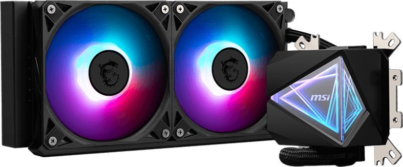 MSI MAG CoreLiquid I240 Cooler, Black - Thumbnail 2