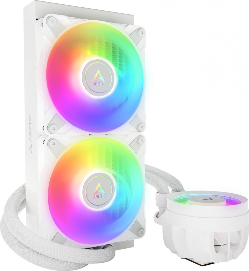 Arctic Liquid Freezer III 240 A-RGB Cooler, White (ACFRE00150A) - Thumbnail 2