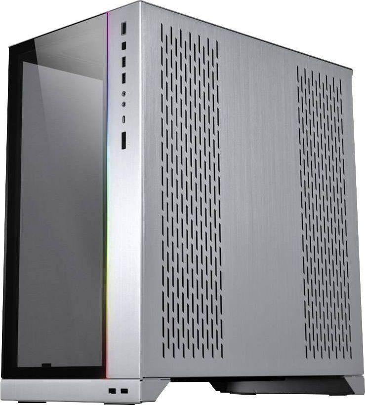 Lian Li O11Dynamic XL Case, Silver, Midi Tower - Thumbnail 3