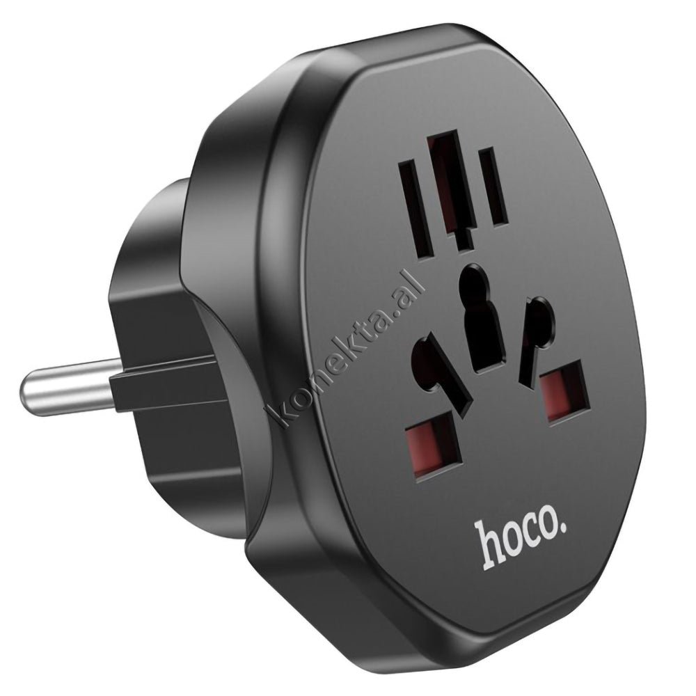 HOCO Adaptor, Black - Thumbnail 4