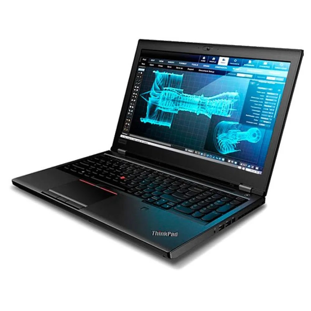 Lenovo Thinkpad P52 Laptop, 15.6", Intel Core i7-8750H, 32GB RAM, 256GB SSD, NVIDIA Quadro P1000, Used - Image 1