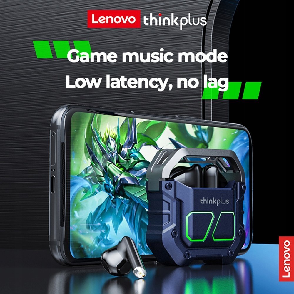 Lenovo XT81 TWS Earbuds, Black - Thumbnail 26