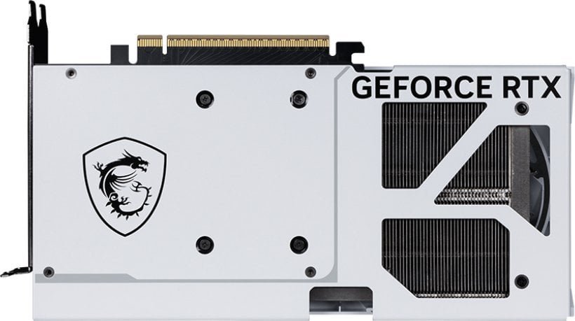 MSI GeForce RTX 5070 Ventus 2X OC Graphics Card, White, 12GB GDDR7 - Thumbnail 4