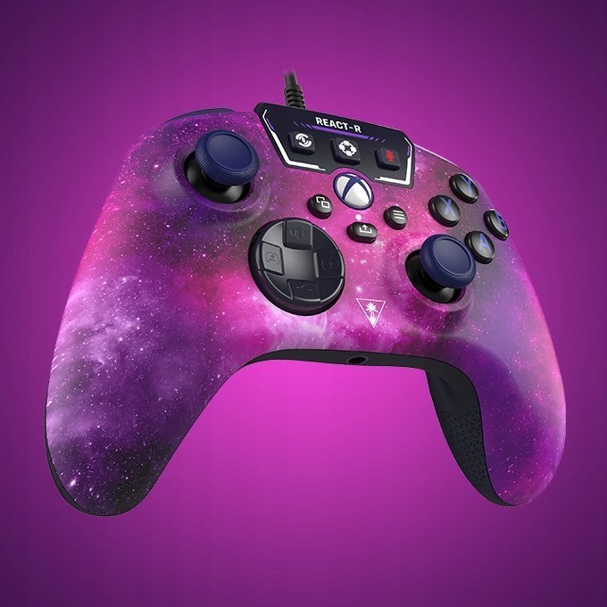Turtle Beach React-R Controller, Wired, Purple - Thumbnail 4