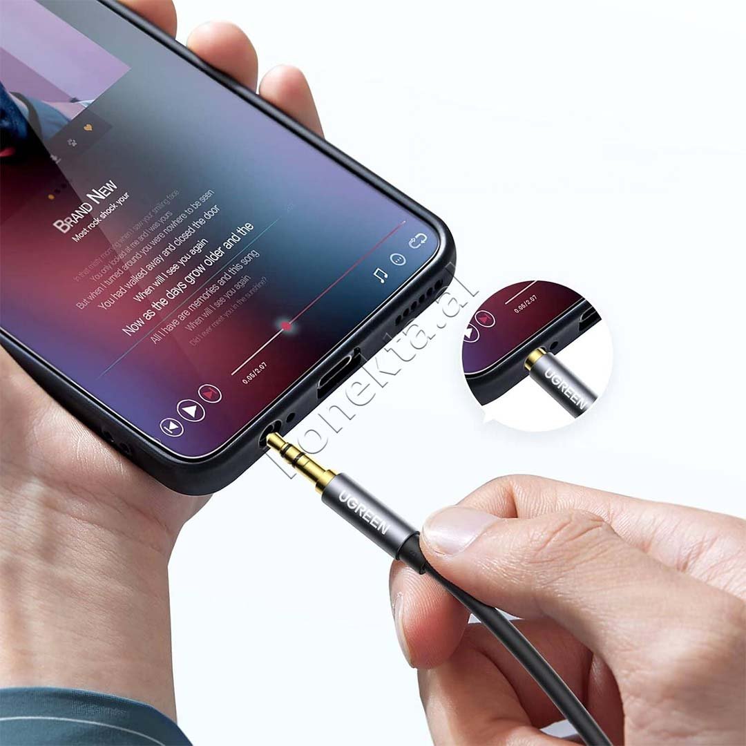 UGreen AUX Cable, 1.5m/2m/5m - Thumbnail 7