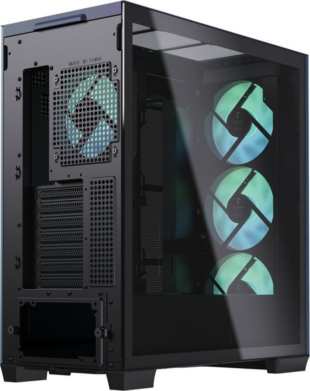 Apnx C1 ChromaFlair ARGB Case, Midi Tower - Thumbnail 4